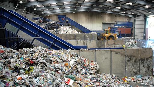 recycling plant